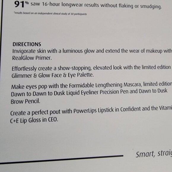 Lune + Aster Fabulous in Five Makeup Set in Bordeaux Bag New in Box Create - Picture 11 of 15